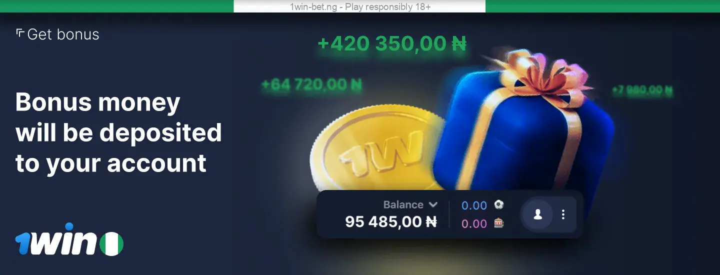 With the bonus activated, you can now use it under the specified terms.