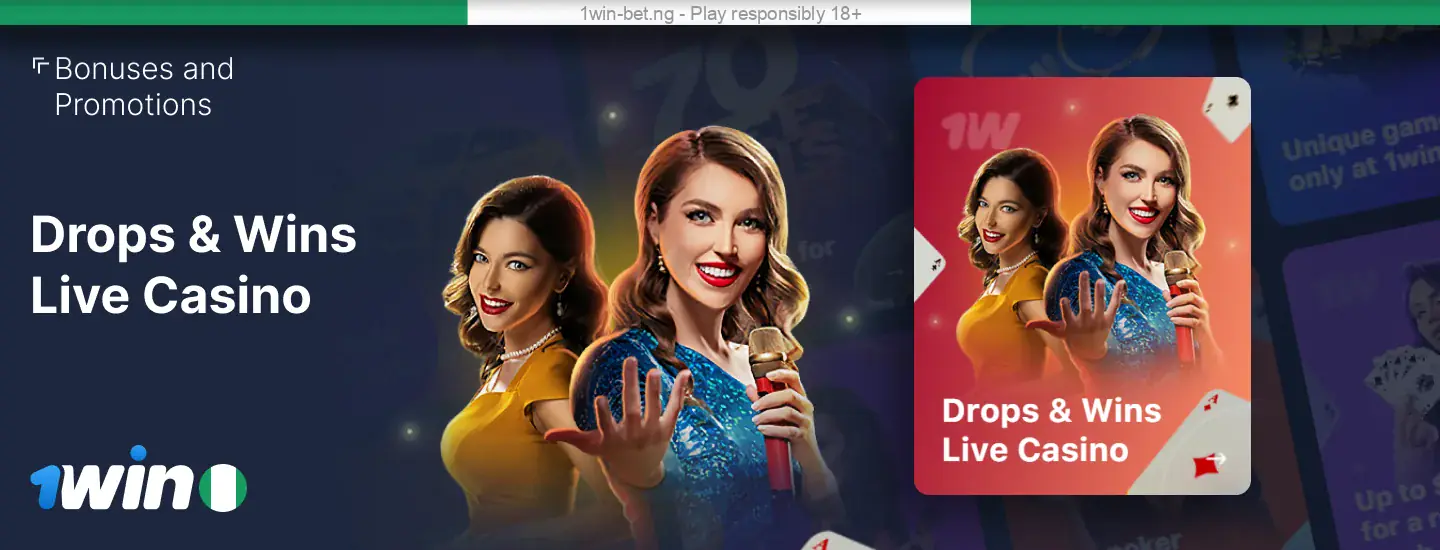 1win Nigeria Drops & Wins Live Casino