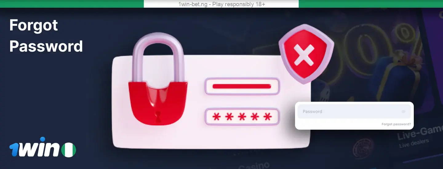 If you didn't input the promo code '1WINBETNG' during the sign-up, you can still add it using this feature;