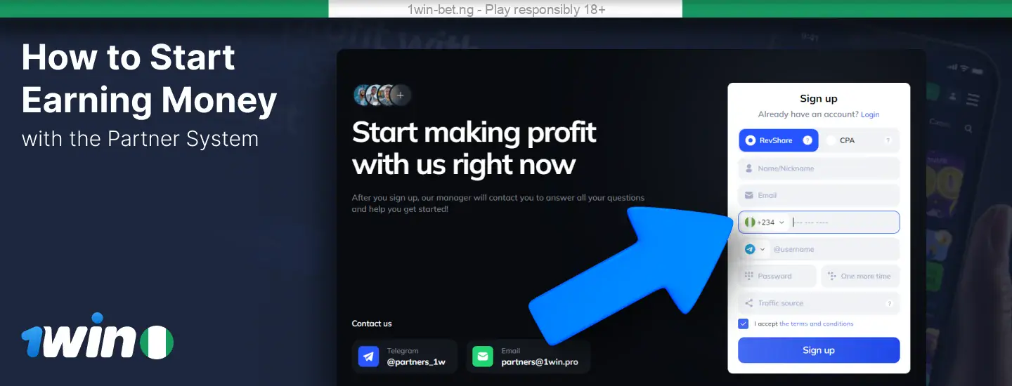 To start receiving income as a 1win affiliate, you must adhere to certain guidelines. It's essential to attract a minimum of ten new bettors who must each make at least one deposit of $70 (roughly 55,000 NGN) in order for you to qualify for commission.