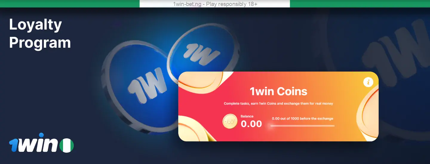 1win Nigeria Loyalty Coins