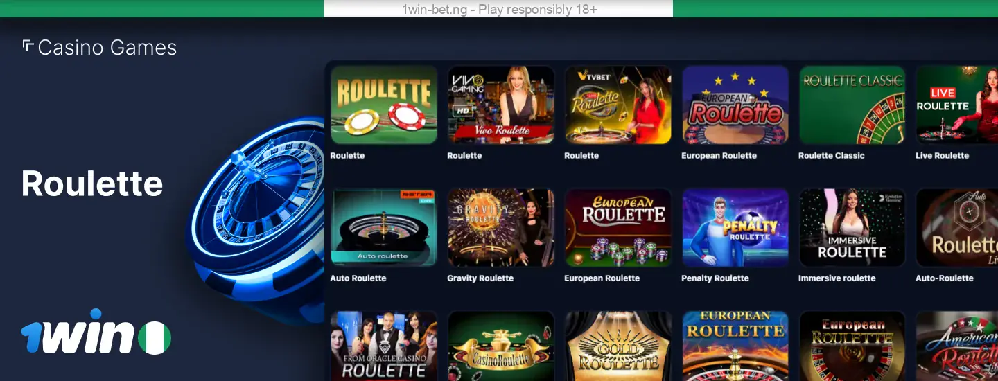 1win Nigeria Roulette