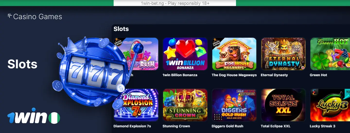 1win Nigeria Slots