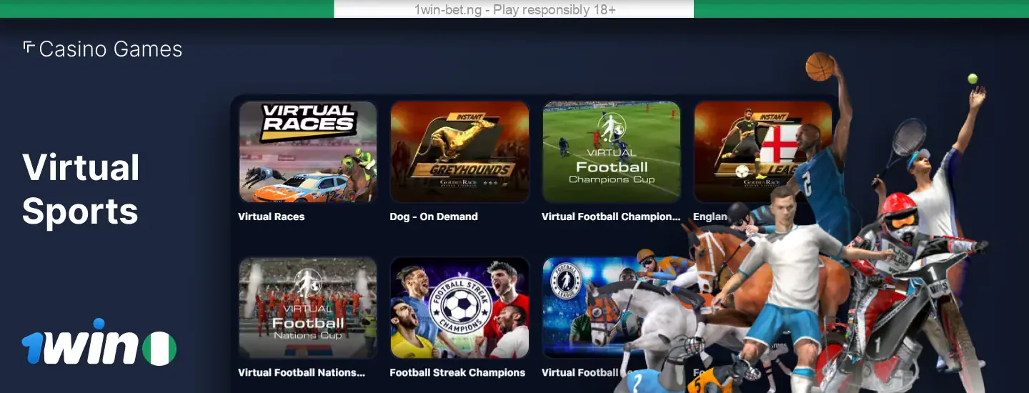 1win Nigeria Virtual Sports