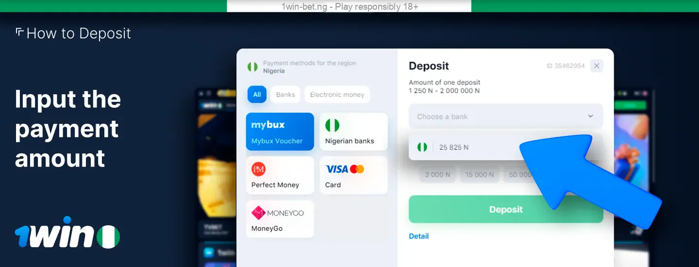 Remain patient as your funds will soon be credited to your 1win deposit.