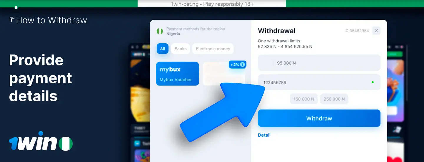 Please note that the time frame for 1win withdrawals may differ based on the method chosen and the amount requested. Withdrawals typically take longer to process than deposits, so patience is advised.